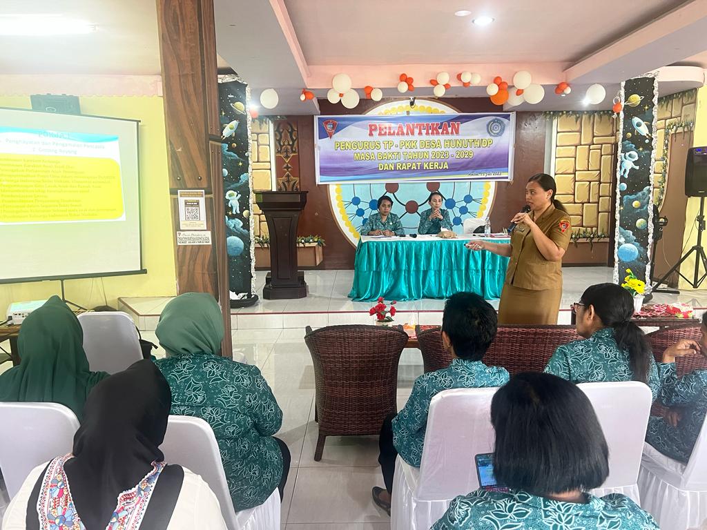 Bimtek dan Raker TP.PKK Desa Hunuth, Implementasi Hasil Rakernas-IX  PKK